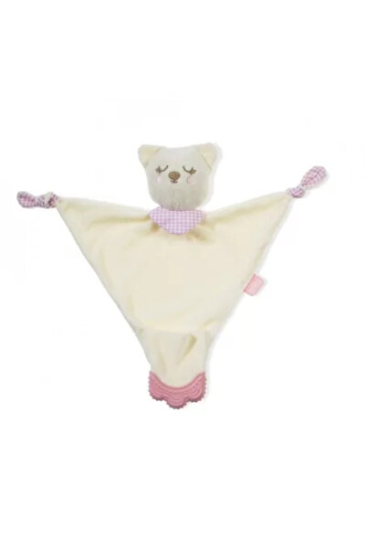 Babyjem Jucarie atasament cu manusa dentitie (Culoare: Roz)