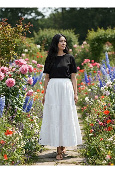 BETES Women's Hijab Lined Skirt, Wrinkle Lined, Modern, Stylish, Comfortable