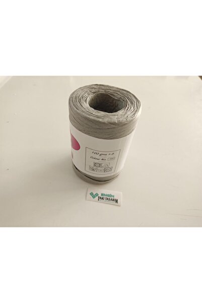Nas Rafya İp | Yumuşak Doğal Bambu Lifinden | Çanta ve Hobi İpi | 90-100 gr | Renk: D82-2 Adet