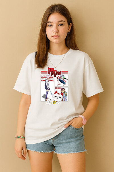 BLITZ ISTANBUL Dan Da Dan Design Printed Momo Seiko Anime Manga Unisex T-Shirt