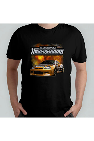 Pixxa تي شيرت نيد فور سبيد أندرويدج للجنسين مصنوع من القطن بنسبة 100% برقبة د...