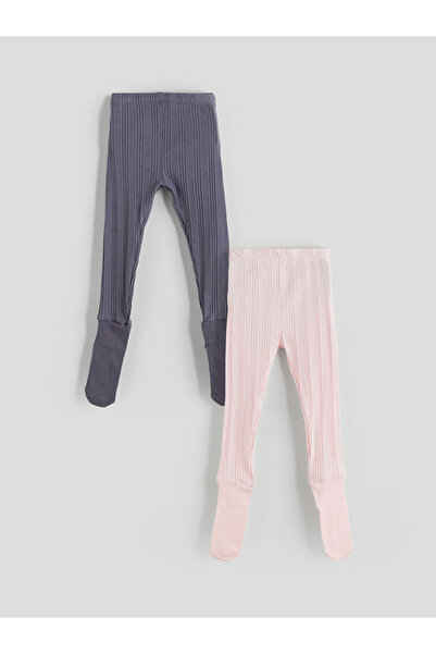 LC Waikiki Kız Bebek Çoraplı Tayt