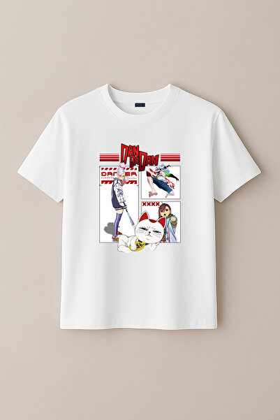 BLITZ ISTANBUL Dan Da Dan Design Printed Momo Seiko Anime Manga Unisex T-Shirt