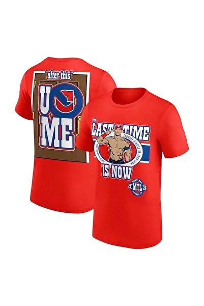 l'eivor John Cena Uc Me Never Give up Printed Cotton T-Shirt