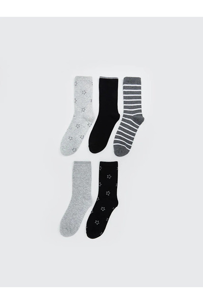LC Waikiki Patterned Women's Socks 5-Piece