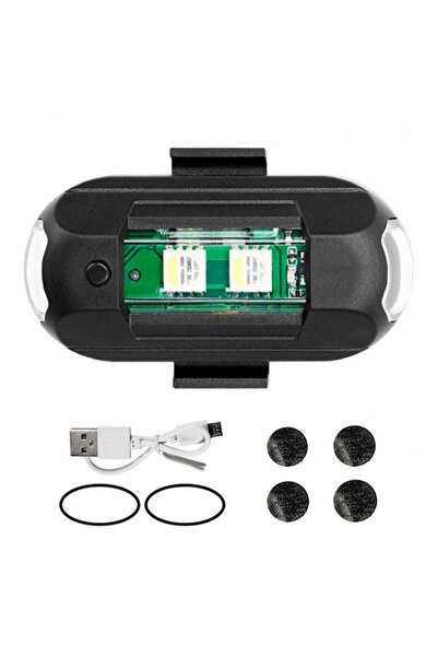 kablosuz mini çakar 7 renkli led