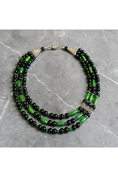 Asteria Elite Onyx Wood Necklace for Evil Eye Protection, Strength and Natura...