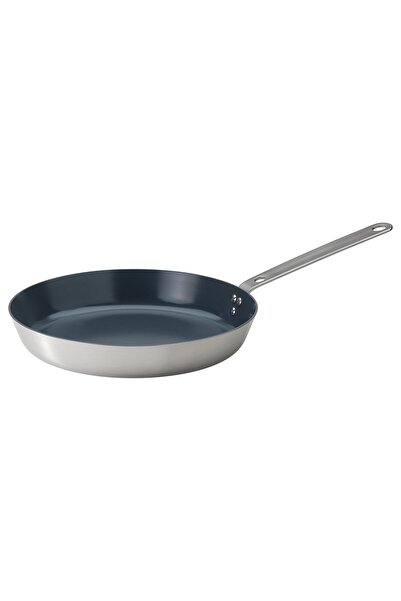 IKEA HEMKOMST Frying pan, stainless steel/non-stick coating, 28 cm