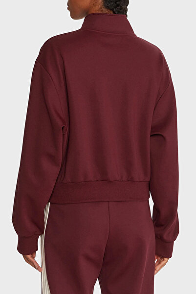 Guess Fabia Streç Logolu Regular Fit Yarım Fermuarlı Dik Yaka Kısa Sweat V5BQ00KCX22 SWEAT V5B