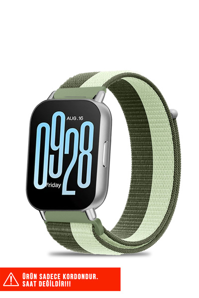 Nezih Case Redmi Watch 5 Active / Redmi Watch 5 Lite Uyumlu Hasır Örgü Cırtlı...