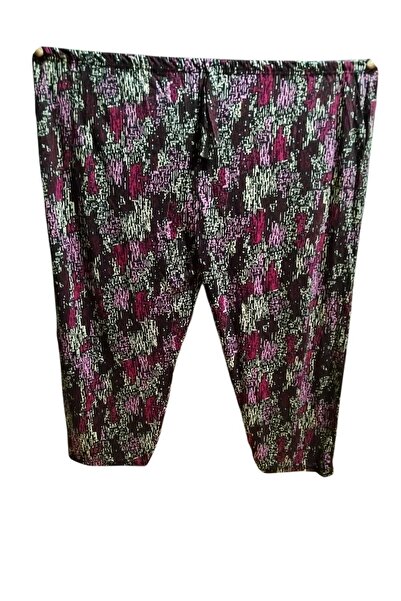 BOYA MODA BÜYÜK EXTRA BATTAL JUMBO BEDEN VİSKON PENYE KUMAŞ 2 YAN CEPLİ PANTOLON EŞOFMAN PİJAMA ALTI