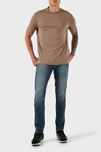 Emporio Armani Stretch Cotton Slim Fit Low Waist Narrow Leg Jeans Men's Denim...