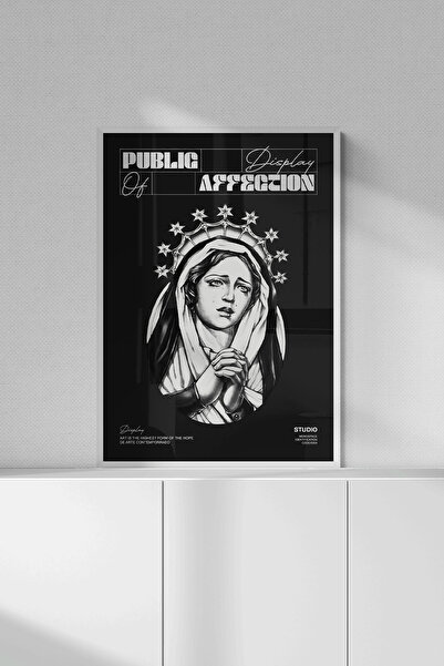 Black Display Çerçeveli Tablo