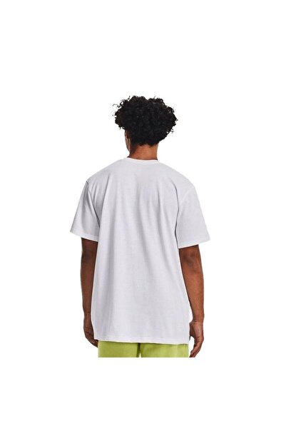 Under Armour Ανδρικό μπλουζάκι M Logo Emb Heavyweight Ss 1373997-100