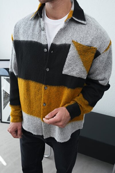 Scornic Marakech Premium %100 Pamuklu Kumaş Unisex & Erkek Oduncu Gömlek & Ceket