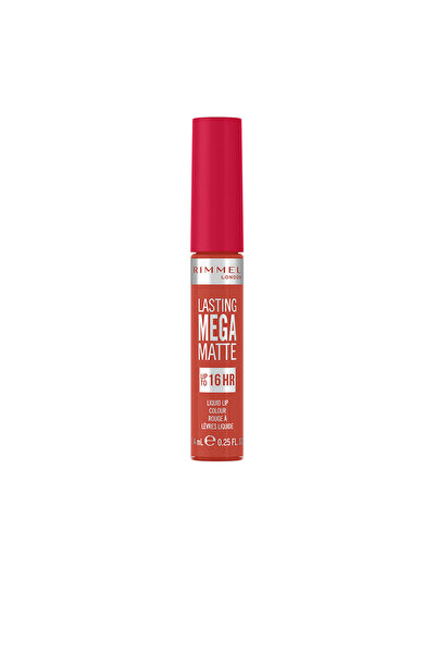 RIMMEL LONDON Lasting Mega Matte Flüssige Lippenfarbe #920 – Scharlachrote Fl...