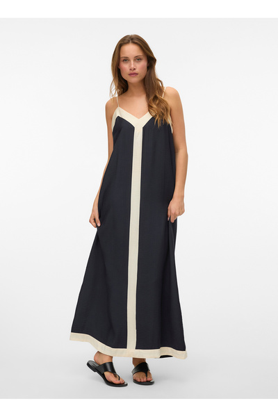 Vero Moda Kleid VMDENISE Langes Kleid