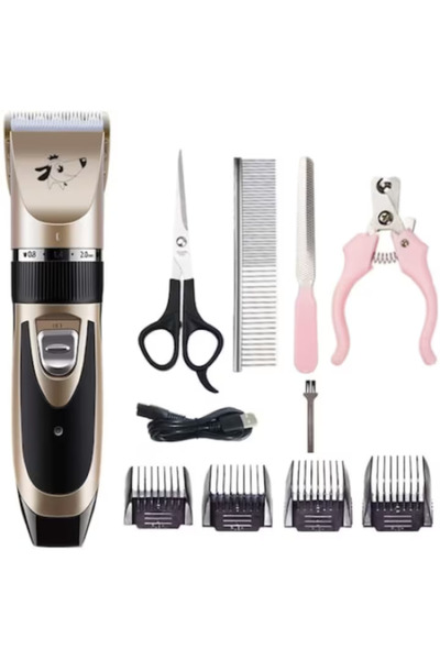 HOPE R ® set de îngrijire pentru animale de companie cu mașină de tuns profes...