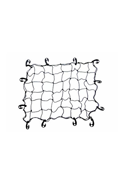 AMIO Síť na pojištění nákladu ELASTICA s háčky 120 x 80 cm