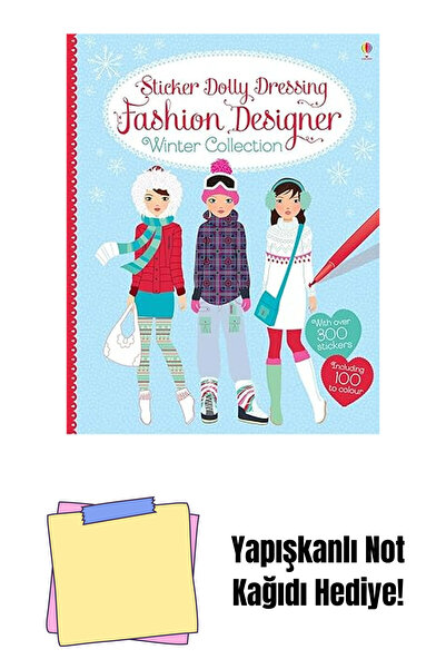 Bloomsbury Sticker Dolly Dressing Fashion Designer Winter Collection + Yapışk...