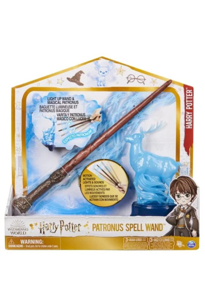 Harry Potter Kouzelná hůlka Patronus kouzelnického světa 33 cm