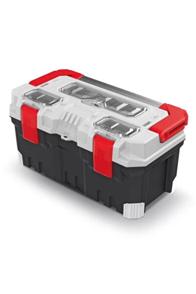 Prosperplast Toolbox with Organizer, Prosperplast, Titan Plus, Aluminum Handle, 49.6 x 25.8 x 24 cm