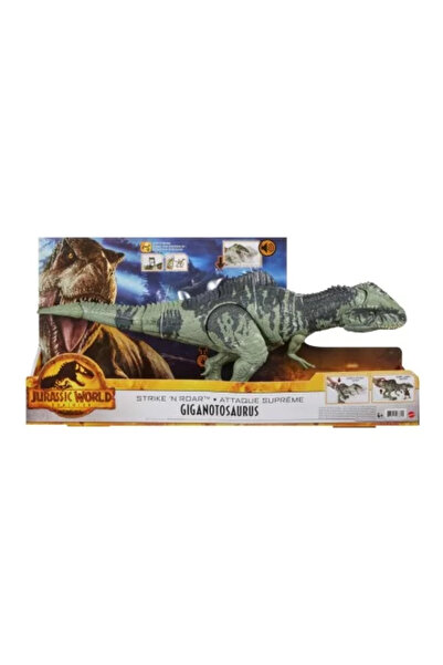 JURASSIC WORLD STRIKE N ROAR DINOSAUR GIGANOTOSAURUS