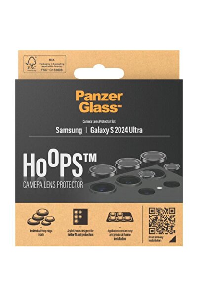 Panzer Glass واقي عدسة الكاميرا من هوبس (حلقة فردية) ملحق كاميرا الهاتف الذكي