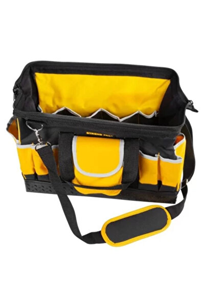 Strend Pro Tool bag with transport strap, textile, max 20 kg, 44 x 25 x 24 cm, Strend Pro