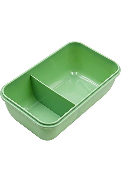 erorex Lunch Box & Cutlery Fork Spoon, Leak Proof 2 Compartments 1100Ml Capacity, Meal Prep Container Box