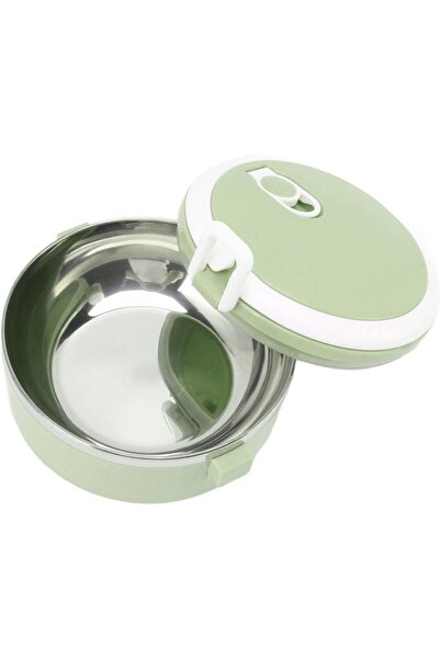 erorex Lunch Box 600Ml, Portable Stainless Steel Thermal Insulated Rice Noddles Lunch Box Single Layer