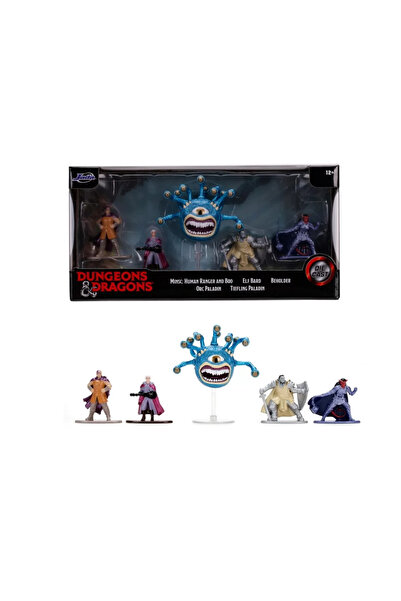 JollyMag Sada 5 kovových figurek Dungeons & Dragons 4 cm