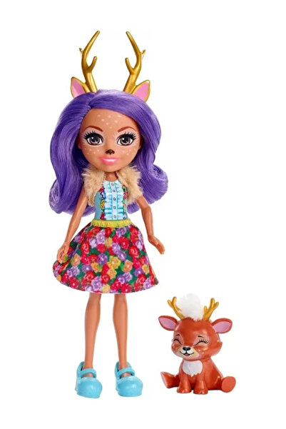 Enchantimals Papusi cu Animalute Danessa Deer si Sprint
