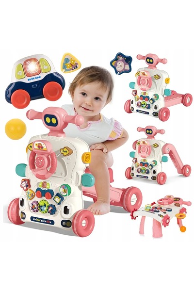 WePro Store 5-в-1 Бебешка проходилка и детска проходилка, тротинетка, център ...