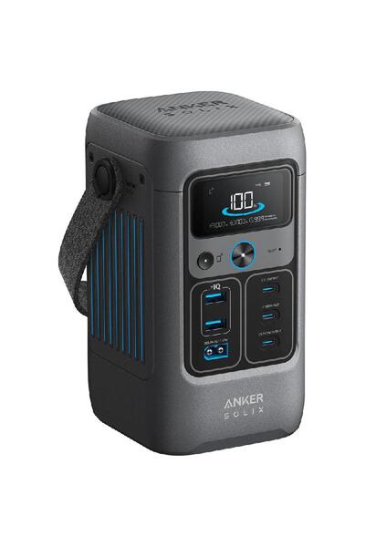 Anker محطة طاقة محمولة SOLIX C200 DC بسعة 60000 مللي أمبير/ساعة 200 واط