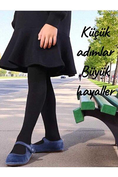 HAYEL 2 чифта висококачествени черно-бели памучни чорапи до коляното за момичета