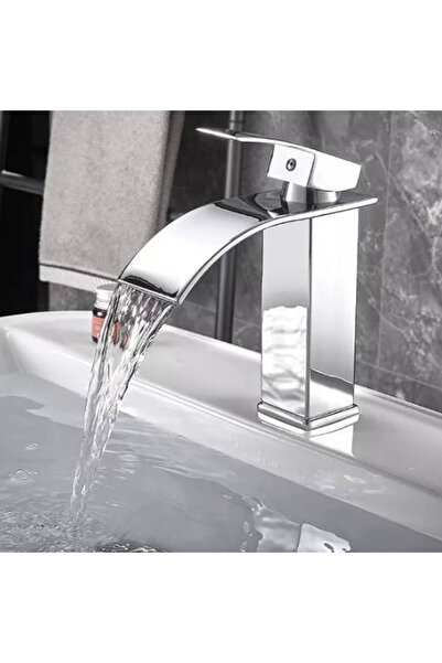 Novastride Baterie Chiuveta Baie,Tip Cascada,Monocomanda,Design Minimalist,Ra...