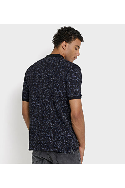 Ben Sherman Men's Black Knit Polo