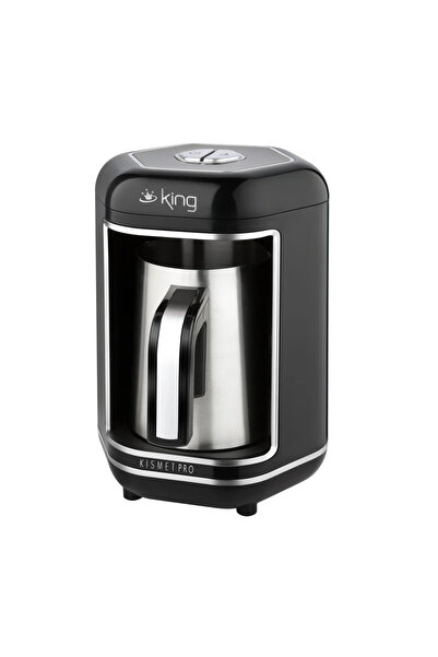 King K607 SİYAH KISMET PRO OTOMATİK TÜRK KAHVE MAKİNESİ
