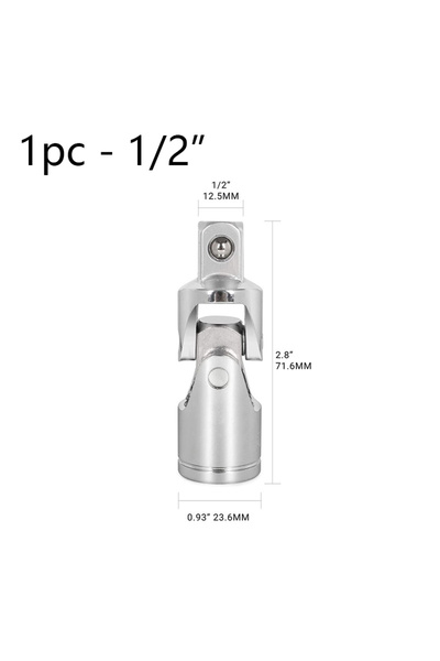 choice2 1-2 one piece Universal Set Sket Ratchet Wrench Adapter 1/4" 3/8" 1/2...