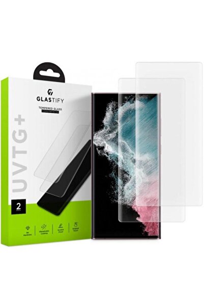 OEM GLASTIFY UVTG Стъклен протектор за екран за Samsung Galaxy S22 Ultra, 2 б...