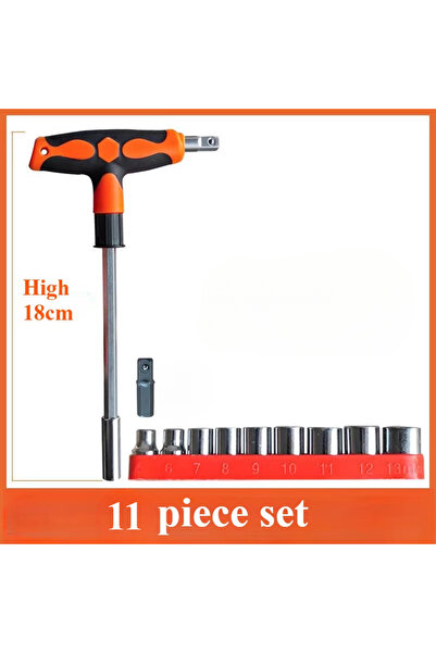 Choice6 NO3 Screwdriver Set with T-shape Cross and Straight Slot Hexagon and ...