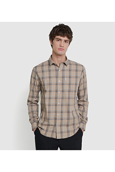 Ben Sherman Men's Brown Casual Shirt