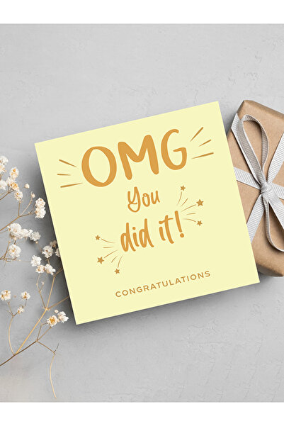 Share the Love تهنئة | بطاقة تهنئة "يا إلهي لقد فعلتها"