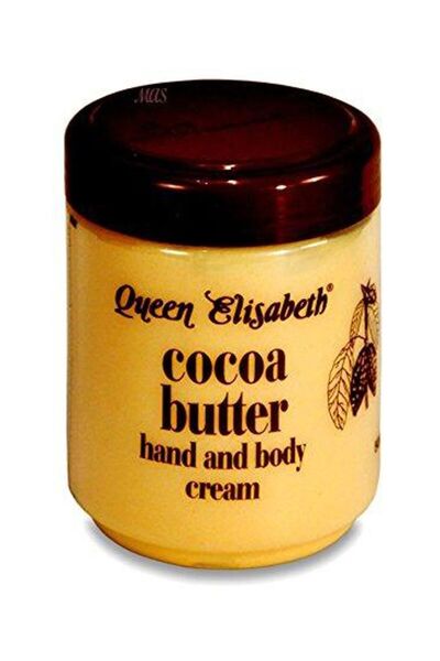 Queen Elizabeth كريم الملكة إليزابيث لليدين والجسم بزبدة الكاكاو