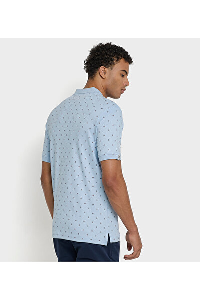 Ben Sherman Men's Blue Knit Polo