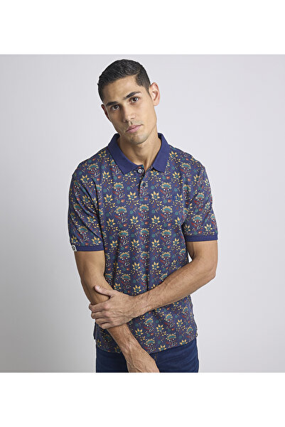 Ben Sherman Men's Blue Knit Polo