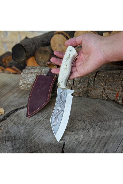 kösemehmet Kartal Gravürü İşlemeli - N690 Çeliği