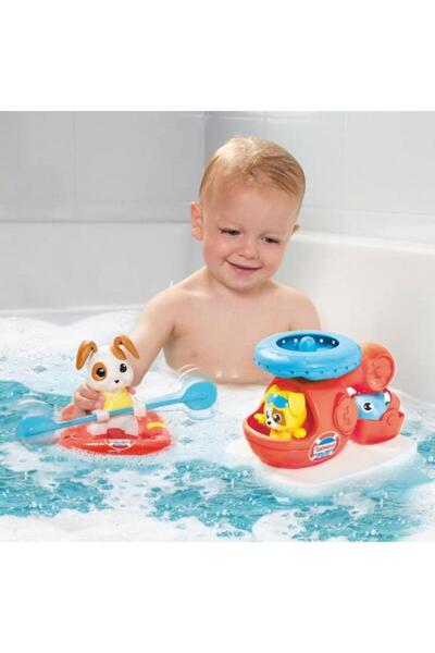 Tomy Σετ παιχνιδιών για μπάνιο, ελικόπτερο διάσωσης και βάρκα