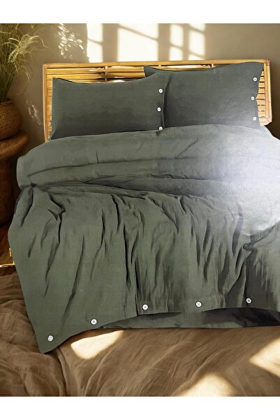 En Home Multi Muslin Duvet Cover Set (Double Size) 4 Layers